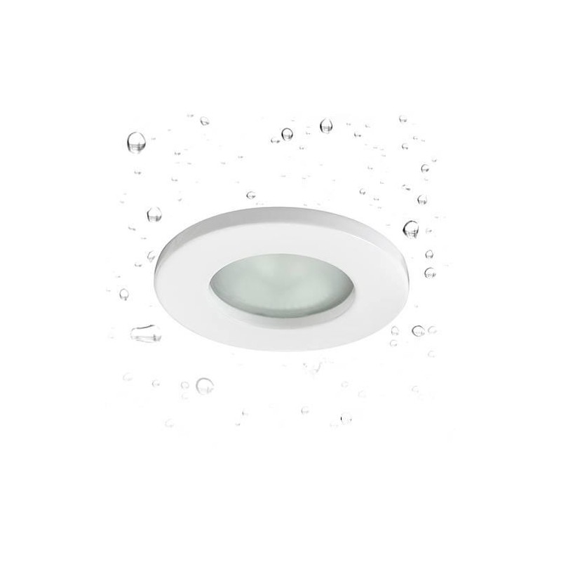                         Spot LED HD1050 R - GU10 - Fixe  - 50W - Rond - Blanc - Sans ampoule