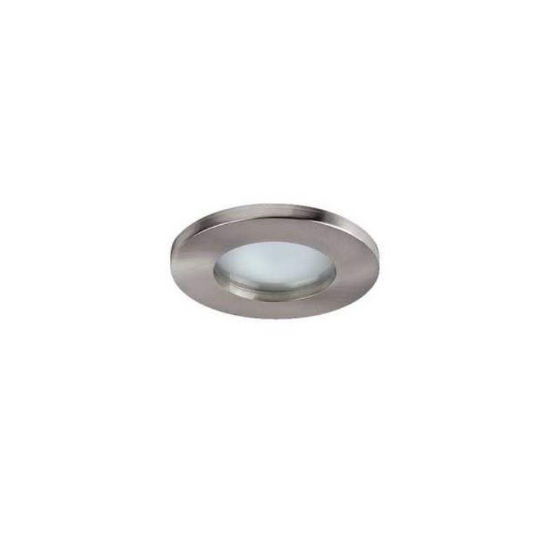                         Spot LED HD1070 R - GU5.3 - Fixe  - 50W - Rond - Nickel satiné - Sans ampoule