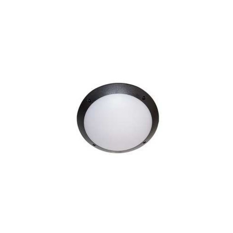                        Hublot extérieur Mini Timy Sensor - rond - 12W - 4000K - avec détecteur - noir - non dimmable