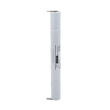 Batterie pour BAES - 6V - 1,6Ah - Bâton - Cellules SC