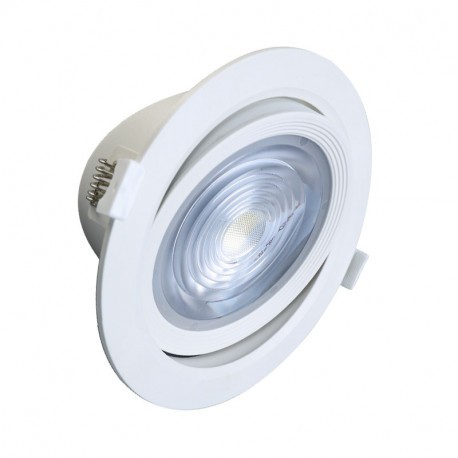 SPOT LED CARAT - 18W - 840 - 1500LM - ROND ORIENTABLE - BLANC - Ø145