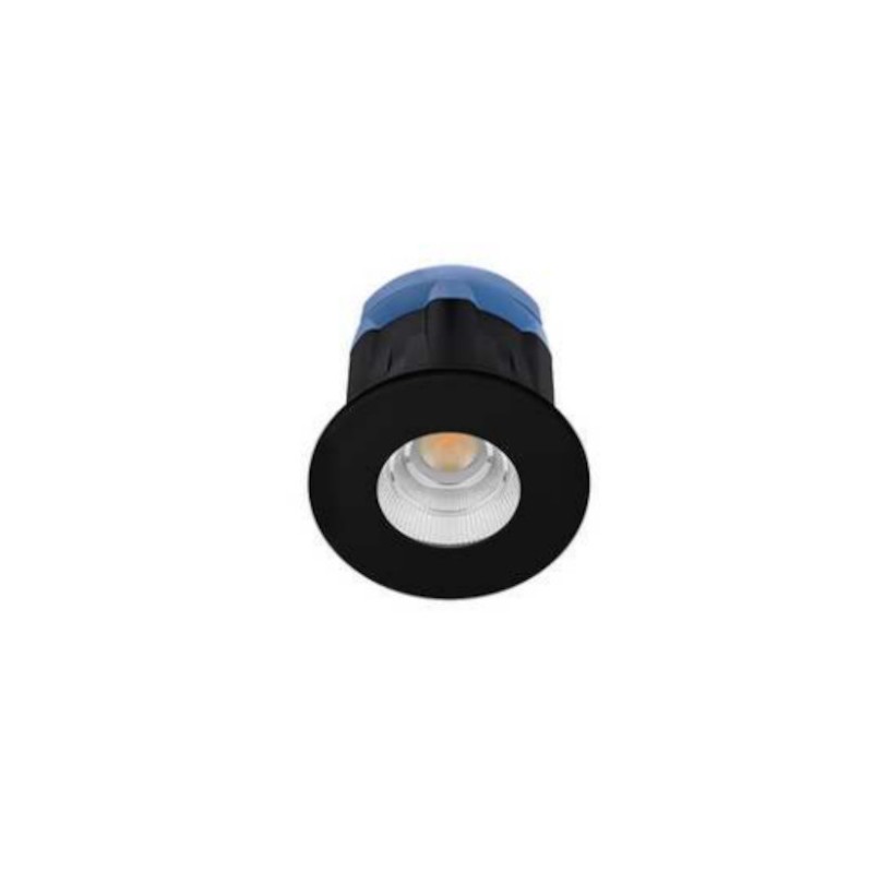                         Spot encastré Indigo - DEBI RD-230 - 5W - ø82 - Noir - Avec ampoule