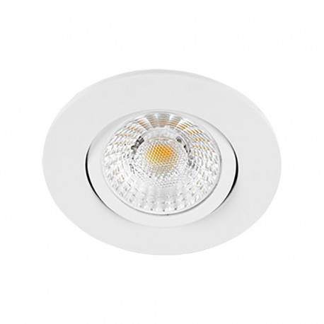 Spot encastré LED'Up Universal Europole - 6W - Ø68mm - Switch - Orientable - Blanc