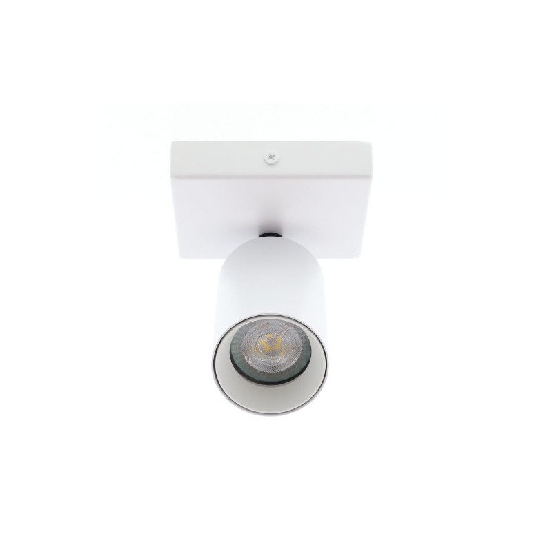                         Spot en saillie blanc NOLY GU10 Indigo - 13W - IP20 - Rond orientable