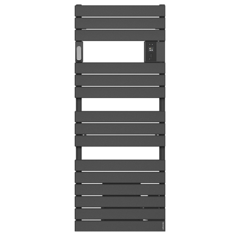                         Sèche-serviettes connecté Adélis Atlantic digital - 750W - Anthracite - Largeur 550mm