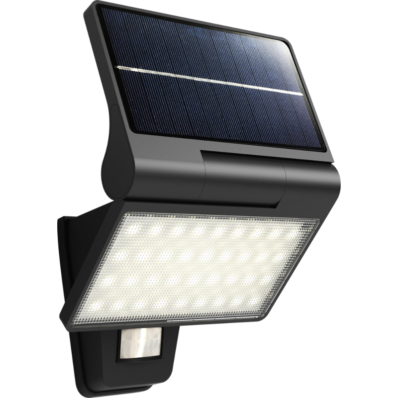                         Applique solaire Kite Arlux - Détecteur de mouvement infrarouge - 5W - Anthracite