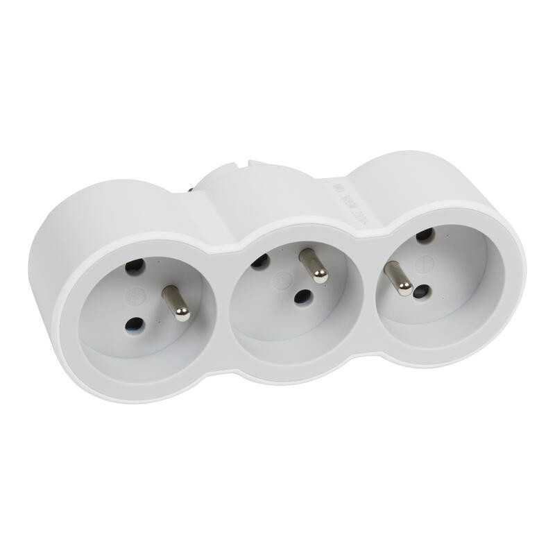                         Fiche multiprises Legrand - 3x2P+T frontales 16A - 3680W