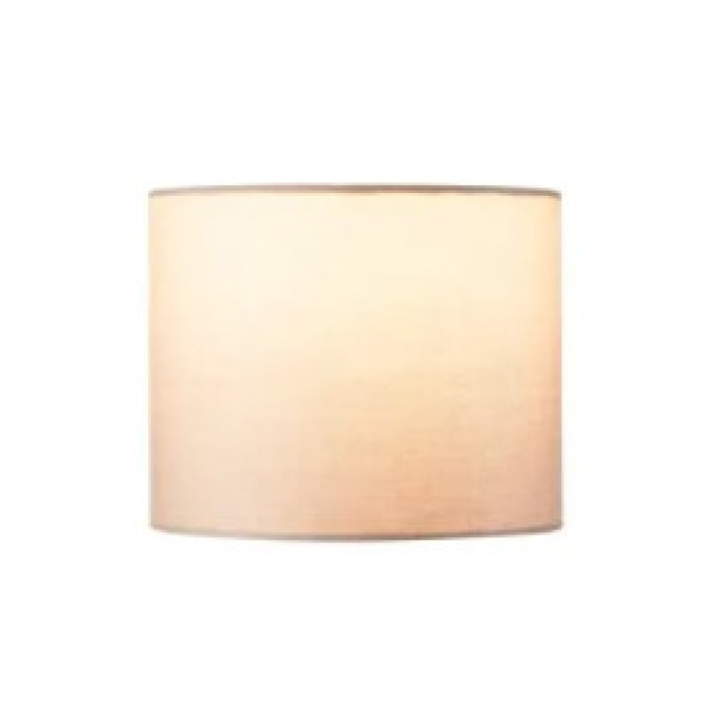                         Abat-jour rond Fenda SLV - Ø 200mm - Textile - Beige