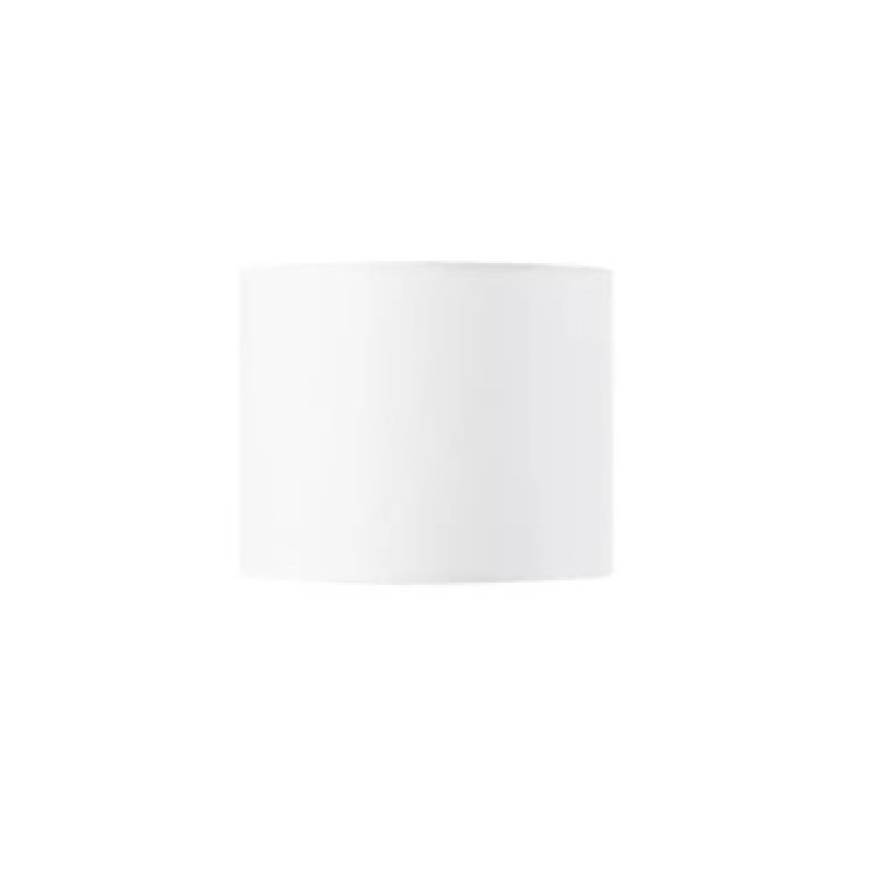                         Abat-jour rond Fenda SLV - Ø 200mm - Textile - Blanc