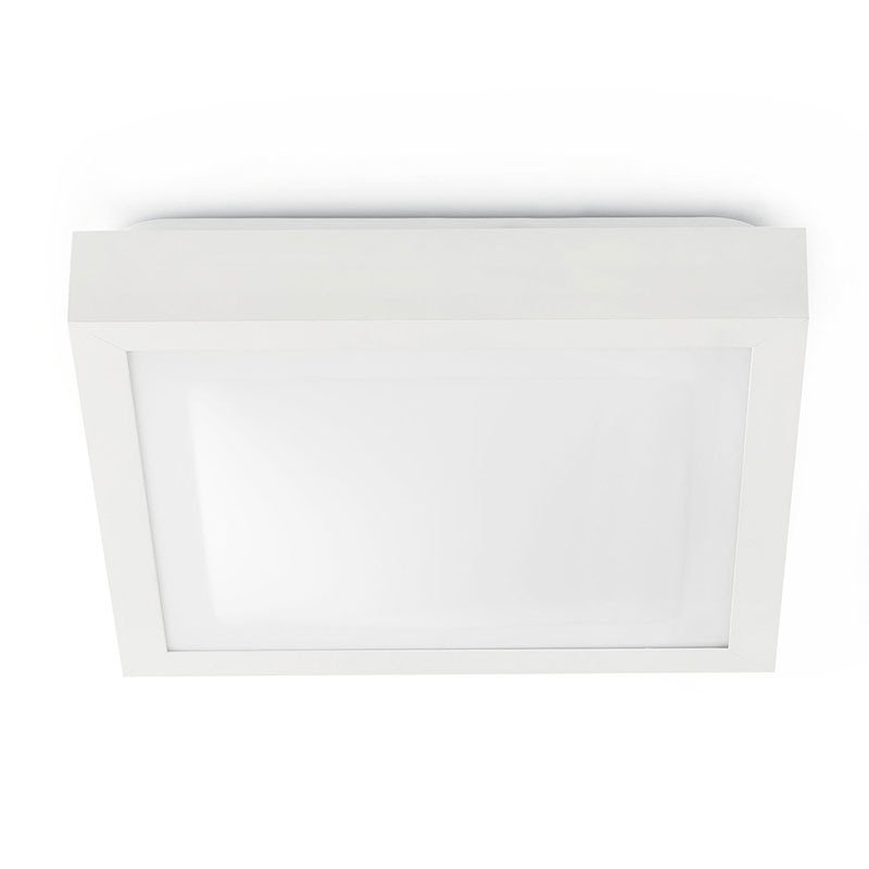                         Applique plafonnier LED TOLA-2 Faro - IP44 - E27 - Blanc