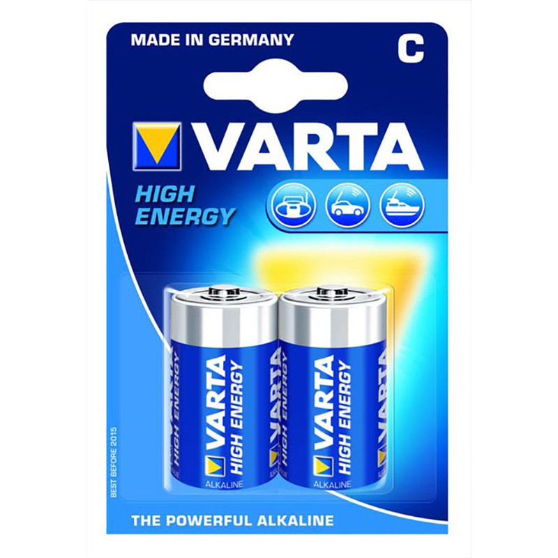                         PILES C LR14 1,5V BLISTER DE 2 PILES