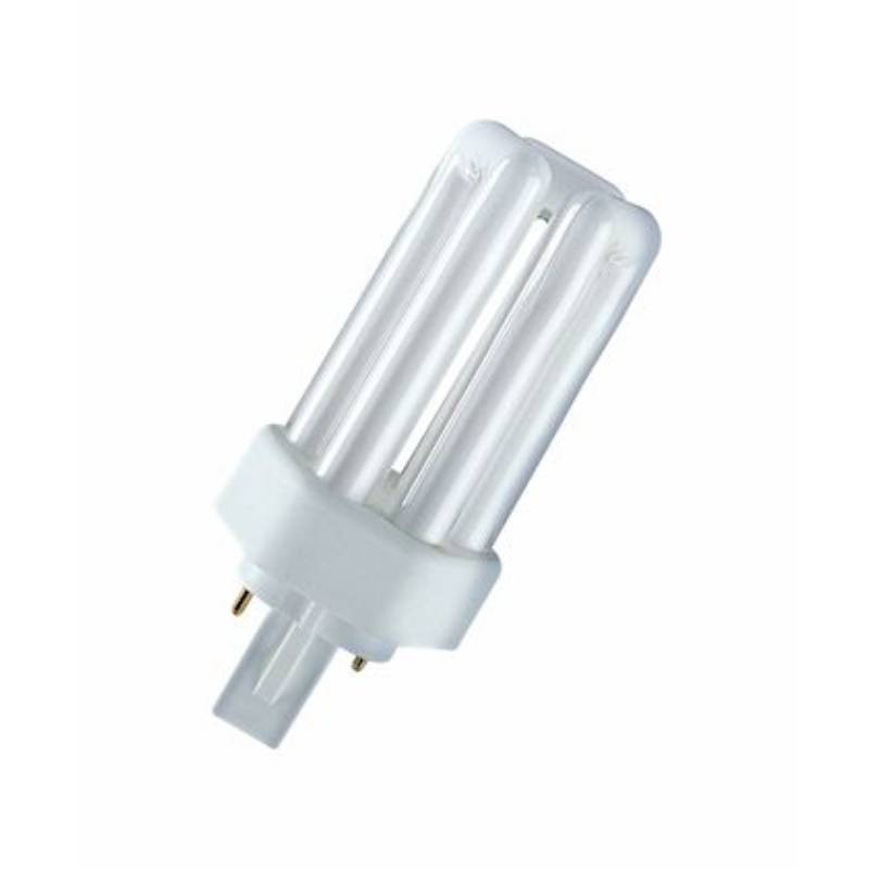                         333489 - Ampoule fluocompacte Dulux T PLUS Ledvance - GX24D - 18W - 3000K - Non dimmable