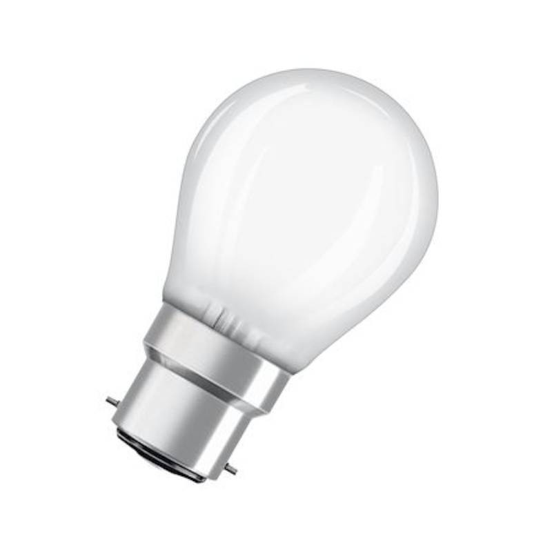                        LED FILAMENT SPHERIQUE B22 DEPOLIE 4W 827 470LM