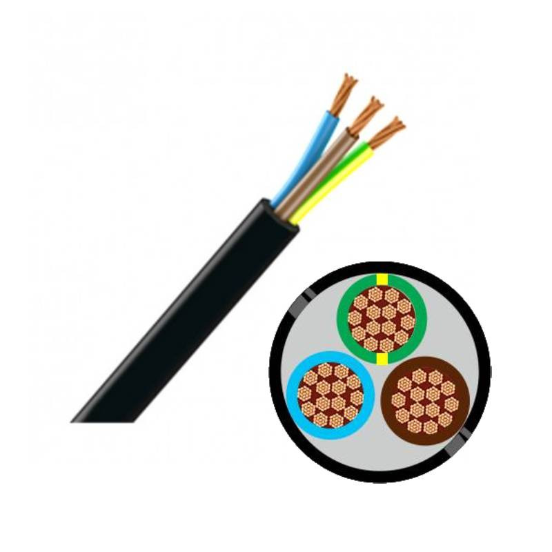                         Bobine de câble RO2V 3G 6 mm² - Au mètre