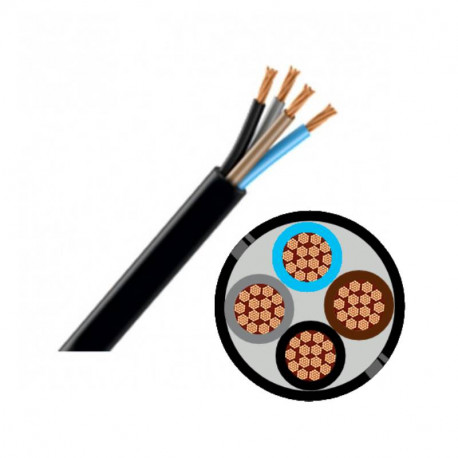 Câble industriel U1000 R2V - 4X16mm2