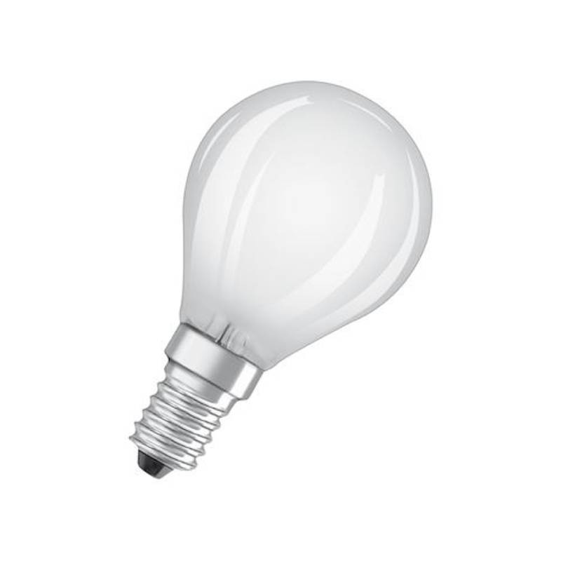                         LED FILAMENT SPHERIQUE E14 DEPOLIE 4,5W 840 470LM