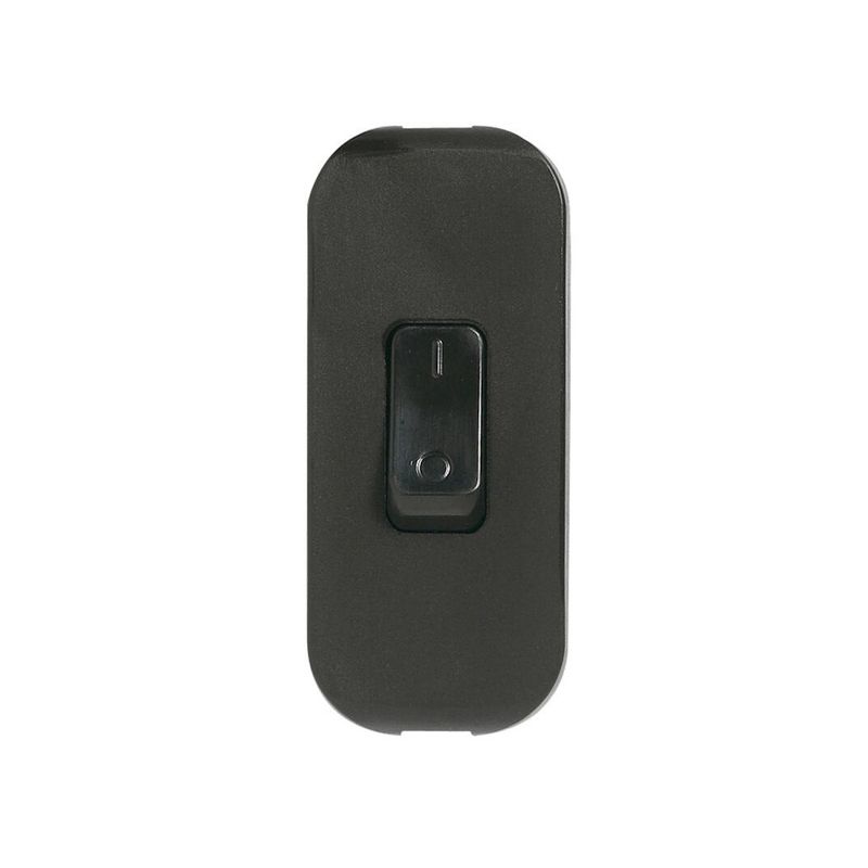                         040194 - Interrupteur à bascule Ledvance - 2A - 250V - Coupure bipolaire - Noir