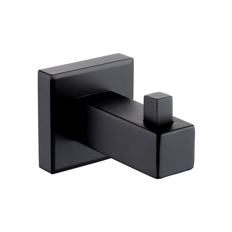                         PATERE SIMPLE NOIR MAT