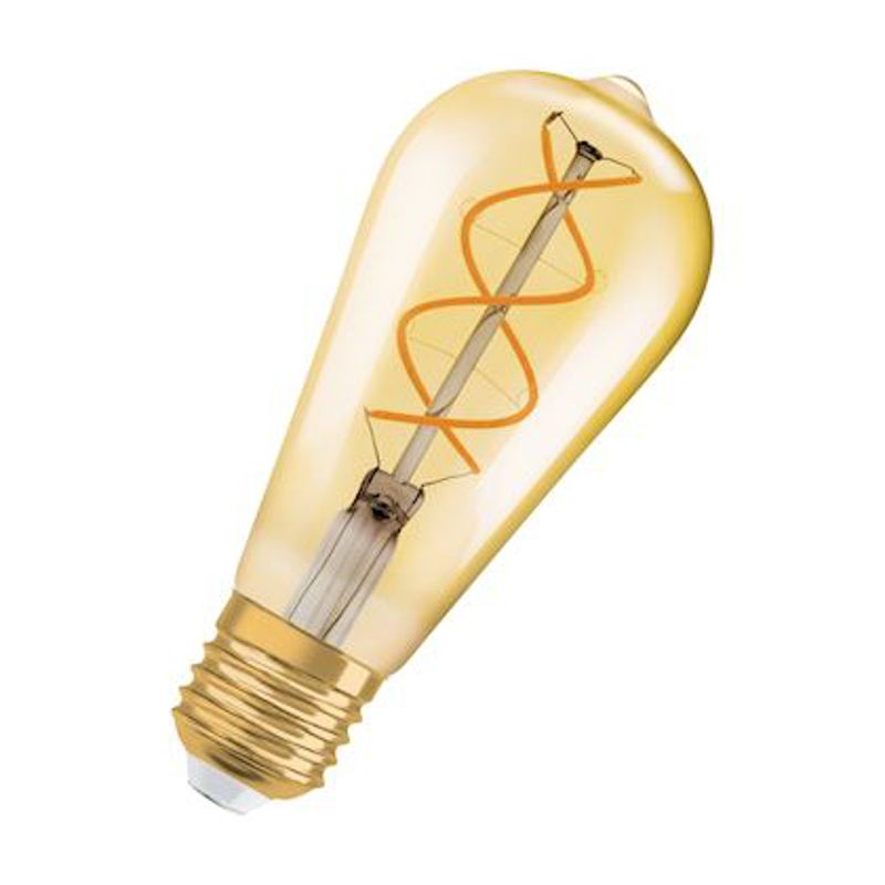                         Ampoule LED décorative 1906 Ledvance - Edison - Avec filament spirale - 092112