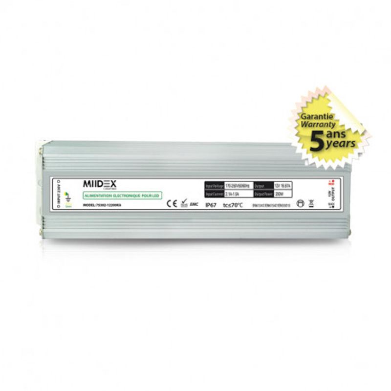                         ALIMENTATION 24VDC 200W IP67