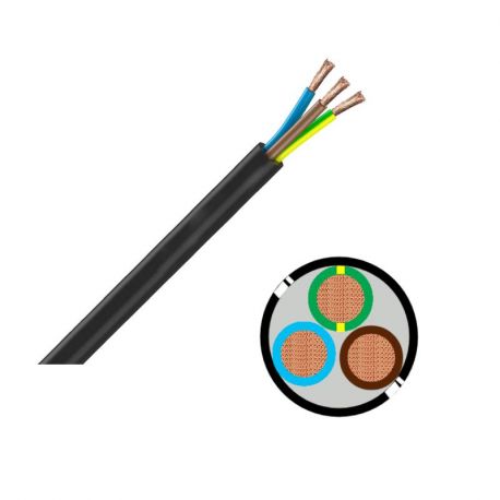 CABLE - RNF - 3G6mm² - AU METRE