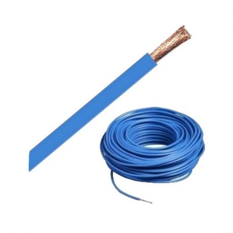 Fil domestique H05VK 1 bleu RAL5010 - Souple - Courant fort - C100