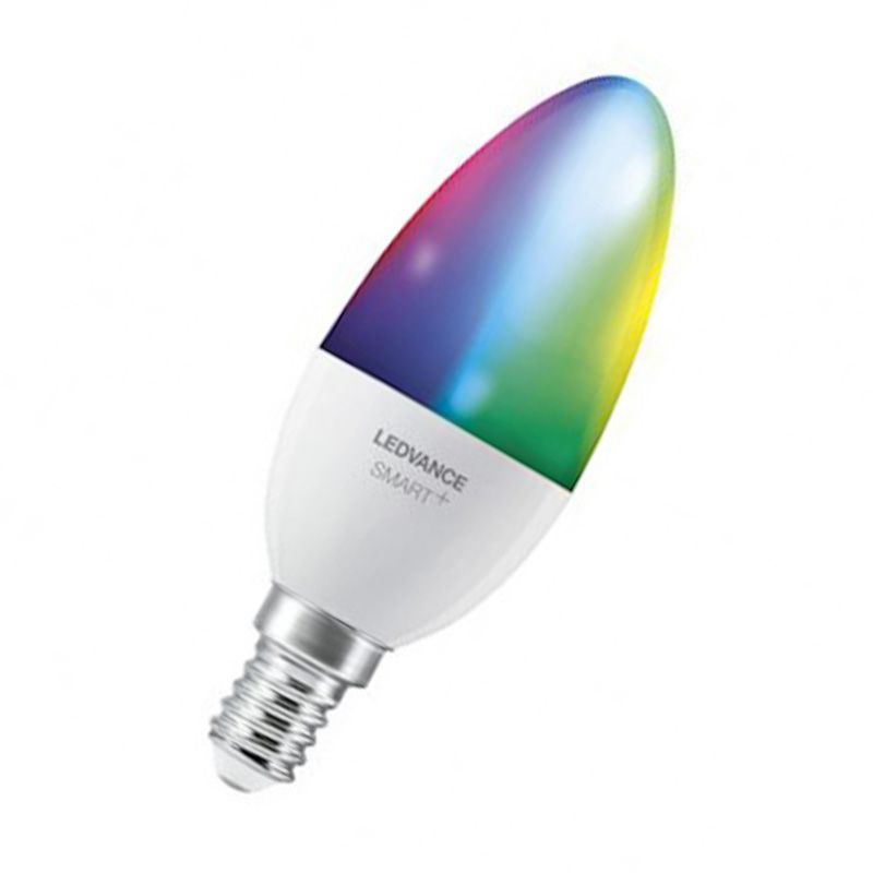                         LED FLAMME CONNECTEE E14 5W RGB 470LM WIFI