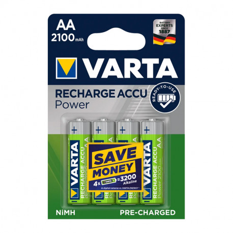 ACCU RECHARGEABLE - AA - HR06 - 2300mAh - (pack de 4 piles)