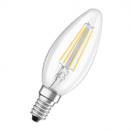 LED FILAMENT FLAMME - E14 - CLAIRE - 4W - 927** - 470LM - DIMMABLE