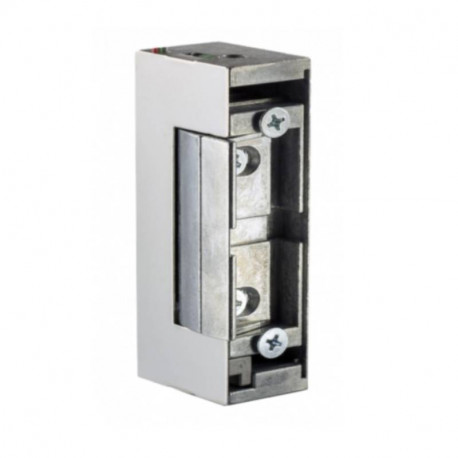 Gâche électrique à émission 13X11 Izyx - 10 à 24 V - A encastrer - Gris