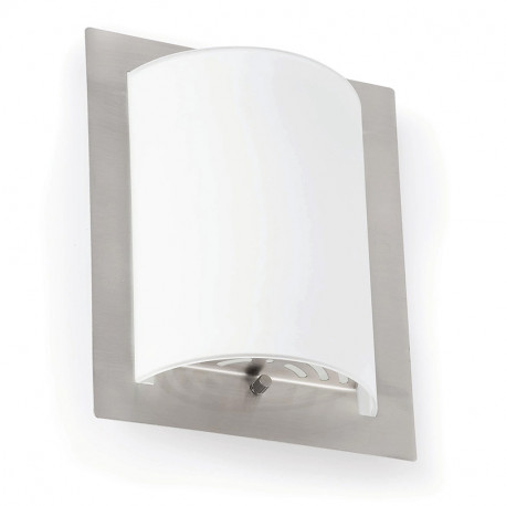 APPLIQUE - DIULA1 - E27 - NICKEL SATINE