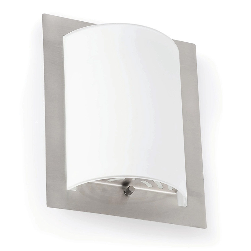                         APPLIQUE DIULA1 - E27 NICKEL SATINE
