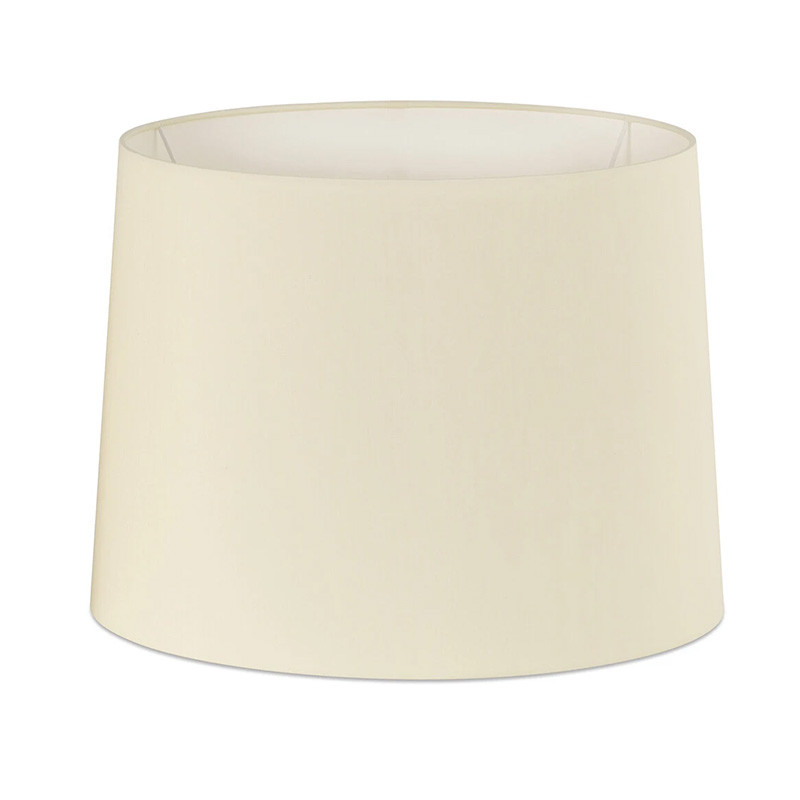                         ABJ CONIQUE ØH215mm ØB190mm H160 TEXTILE BLANC E27