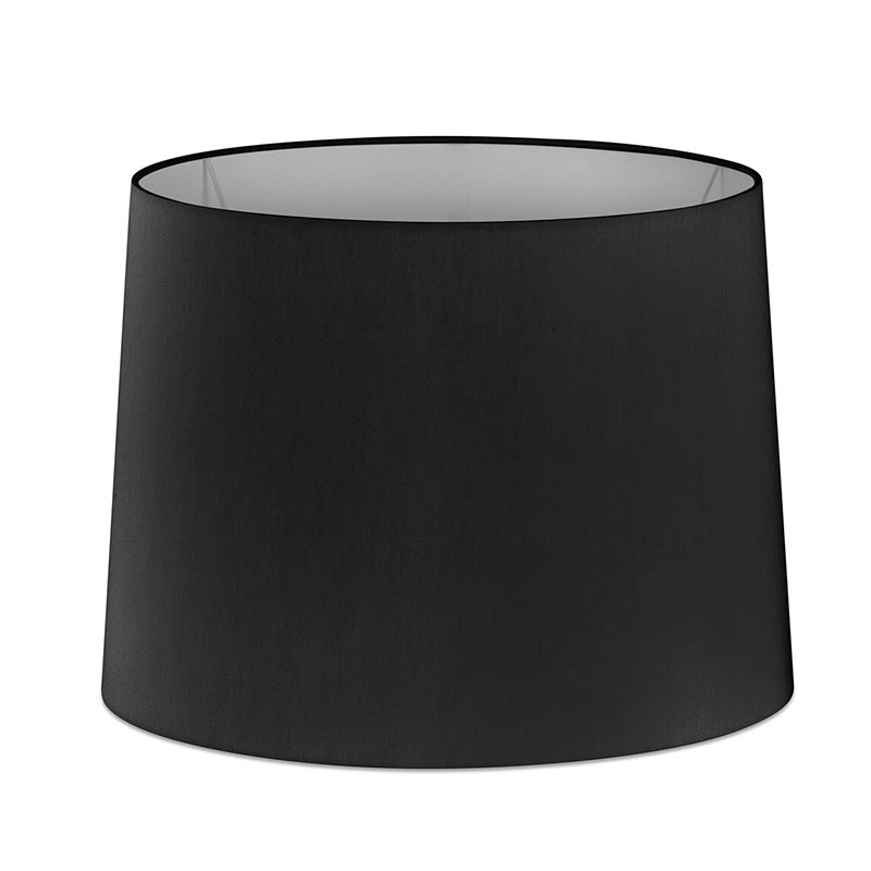                         ABJ CONIQUE ØH215mm ØB190mm H160 TEXTILE NOIR E27