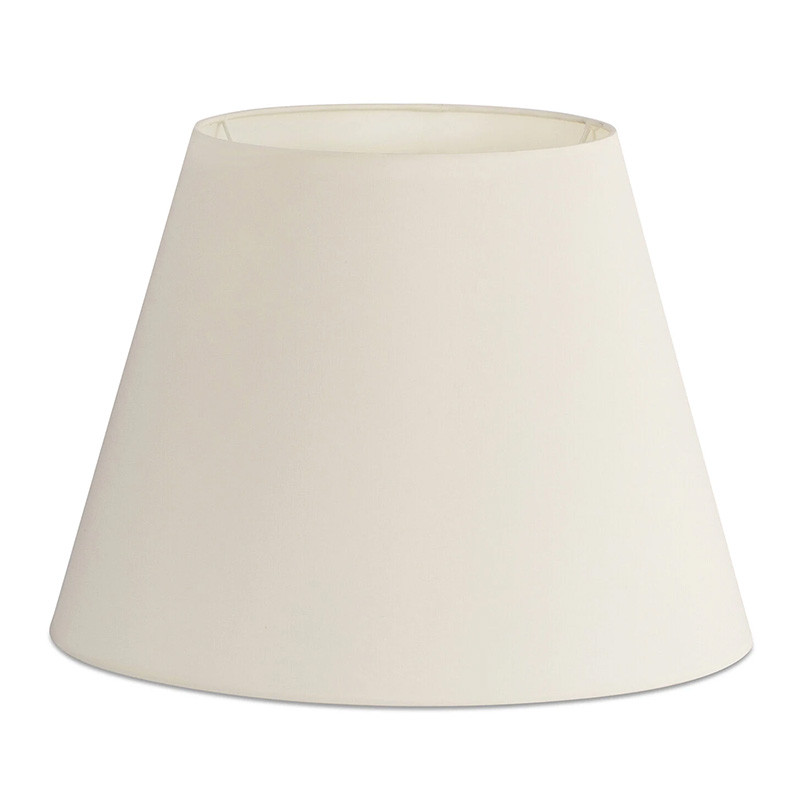                         ABJ CONIQUE ØH270mm ØB160mm H200 TEXTILE BLANC E27