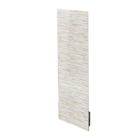 RADIATEUR STELHYS DESIGN ECOSENS PAREMENT PIERRE 500W VERTICAL ETROIT CLII IP24