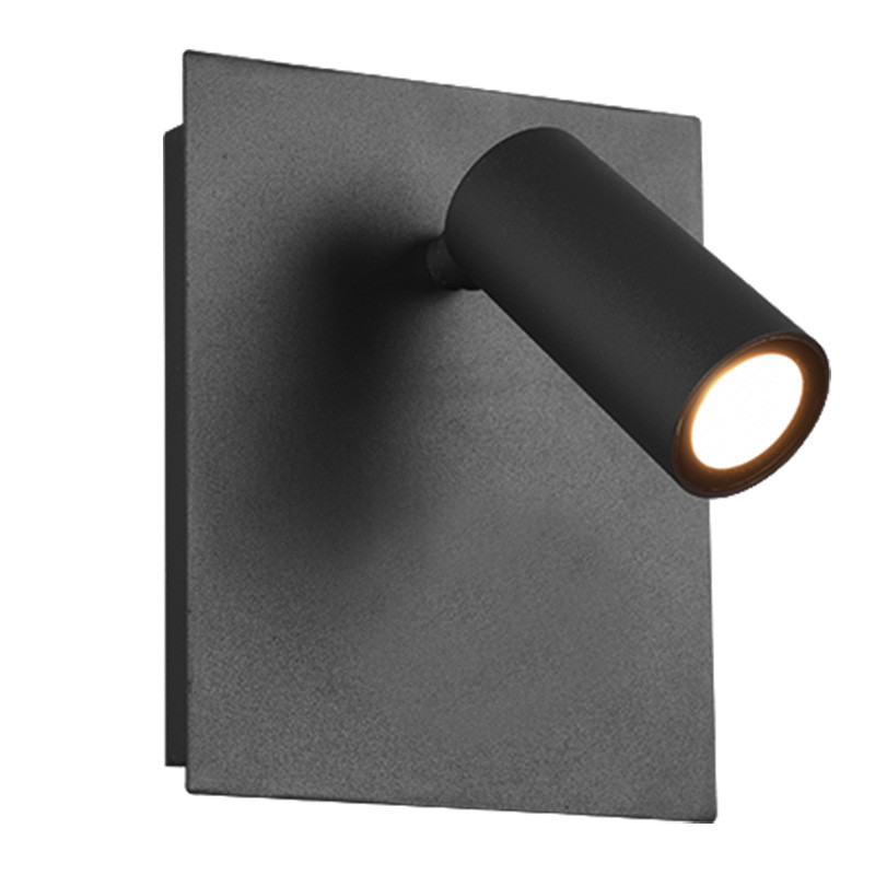                         SPOT APPLIQUE LED 3W 830 420LM NOIR MAT IP54