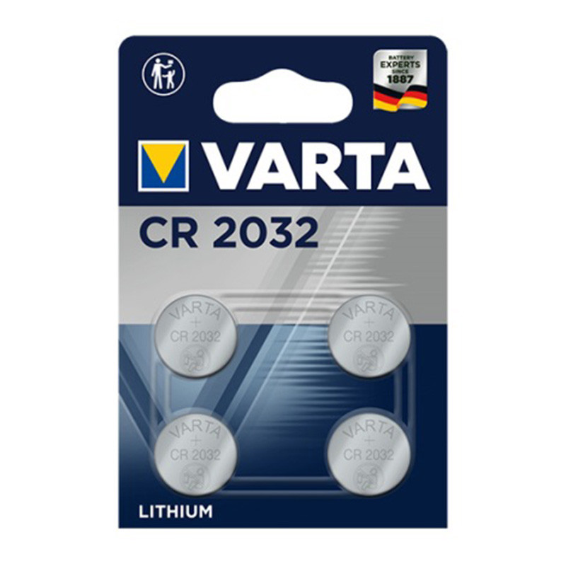                         PILE BOUTON CR2032 LITHIUM PACK DE 4