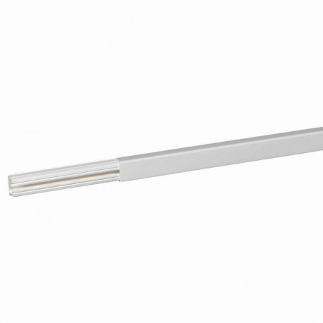 Moulure DLPlus - Barre de 2,1m - 20x12,5mm - 1 compartiment - Blanc