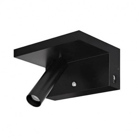 LISEUSE LED - MILO - 7W - 830 - 330LM - INTER/DIM - USB - NOIR