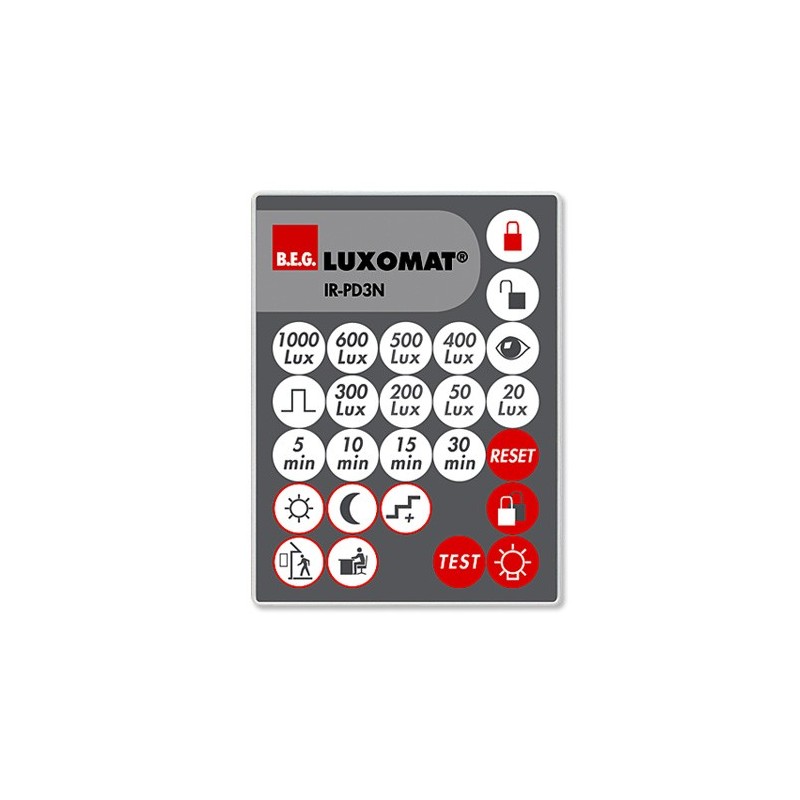                         Télécommande LUXOMAT IR-PD3N