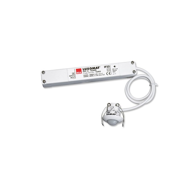                        Détecteur de mouvement LUXOMAT miniature PD9-1C-FP blanc