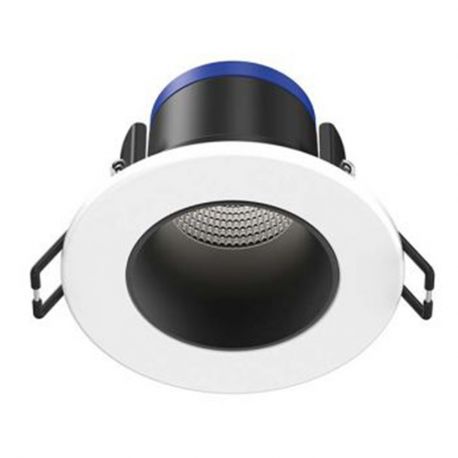 SPOT LED - 7W - 830/840 - 390LM - BLANC/NOIR - IP65 - CLII