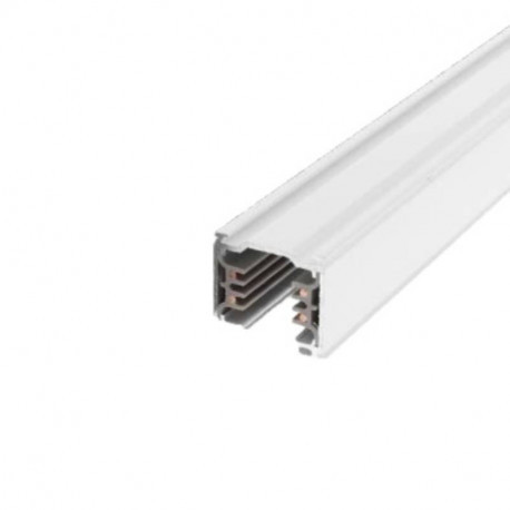 RAIL - TRACK III - 3 ALLUMAGES - BLANC - 2m