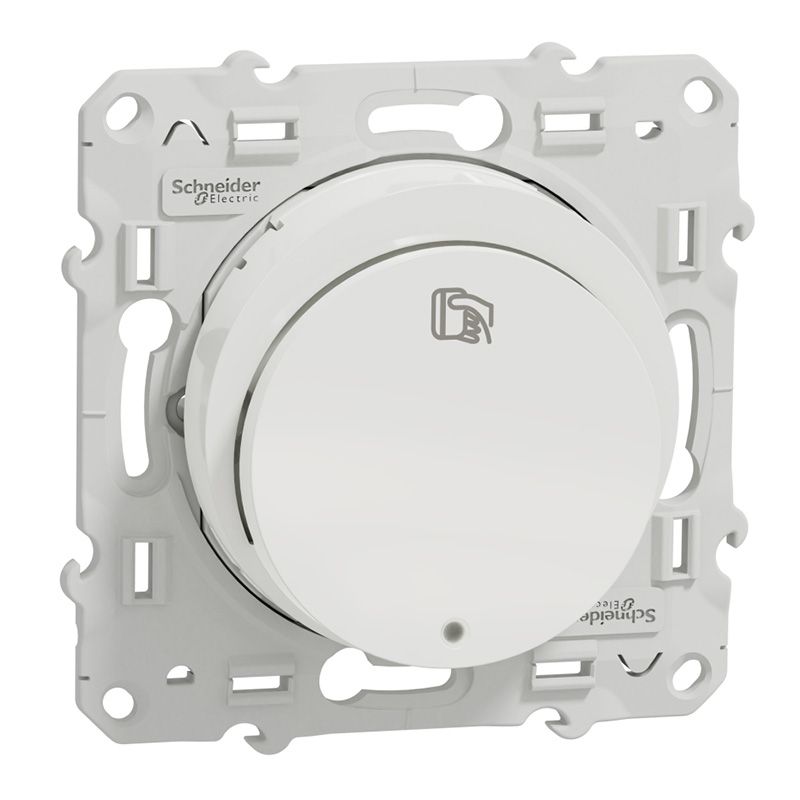                         Odace interrupteur à carte - blanc