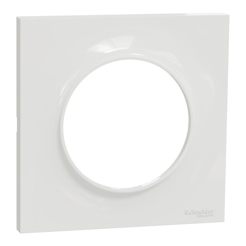                         Plaque Odace Styl - Blanc brillant - Unique