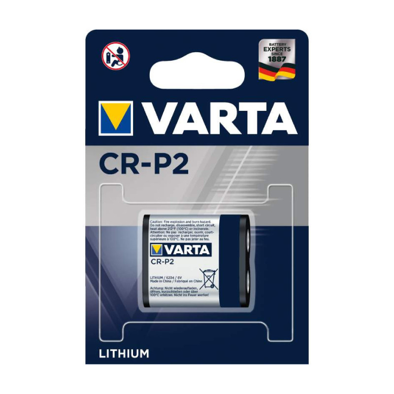                        PILE - CRP2 - LITHIUM - 6V - 1 PILE