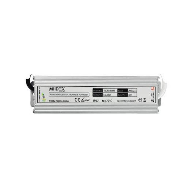                         ALIMENTATION - 24VDC - 60W - IP67