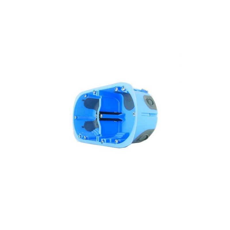                         BOITE DE CLOISON SECHE - 2 POSTES - ø67 - ETANCHE A L'AIR - P40mm