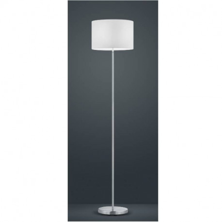 LAMPADAIRE - HOTEL - NICKEL MAT - E27 ABJ BLANC - Ø350